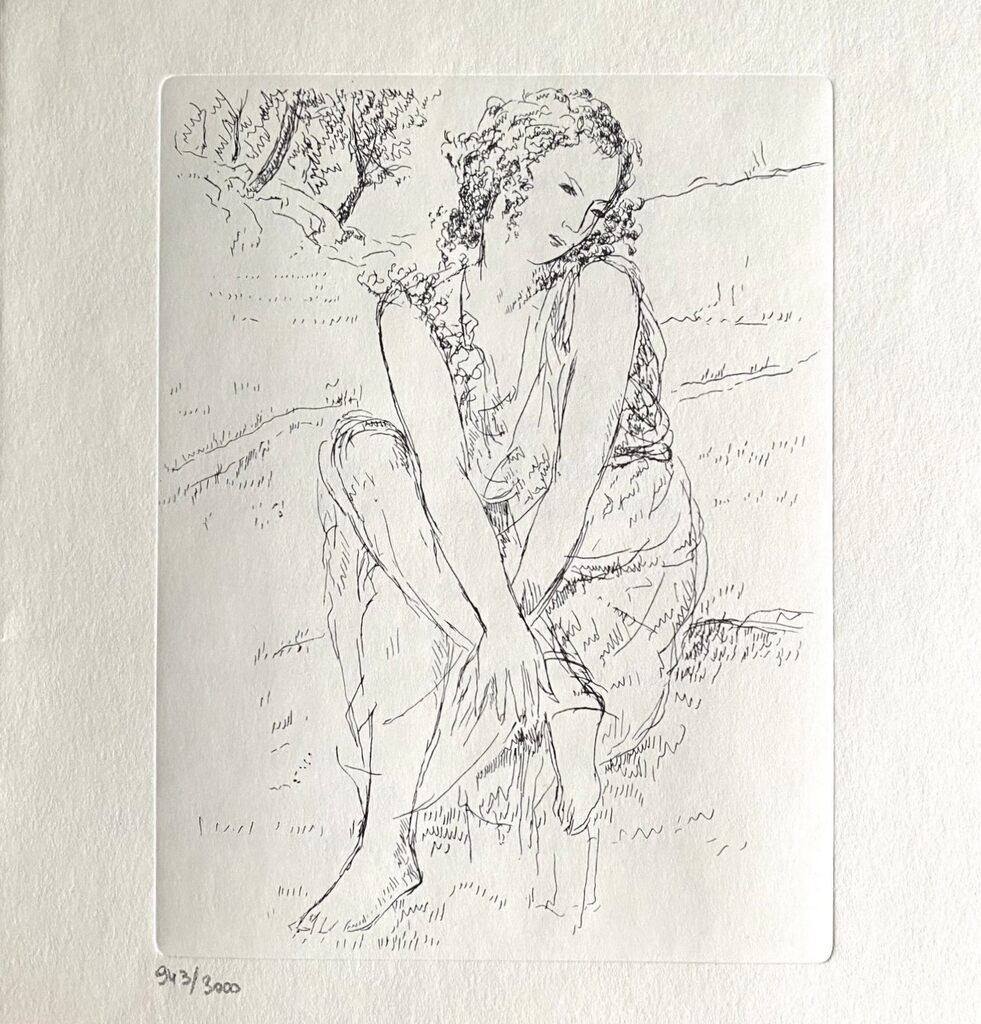 Cassandre by André Dunoyer de Segonzac, 1969