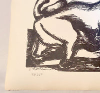 The Labours of Hercule - Fight against the Hydra of Lerna by Ossip Zadkine, 1960 (view 2)