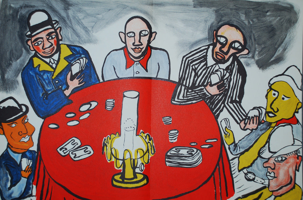 Joueurs de cartes d'Alexander Calder, 1975