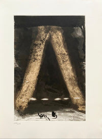 Hommage à Joan Brossa d'Antoni Tàpies, 1970