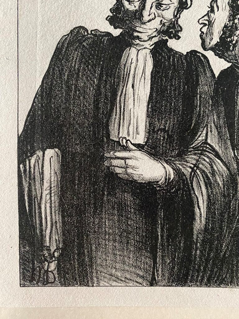 Court Scene by Honoré Daumier, 1918 (view 3)