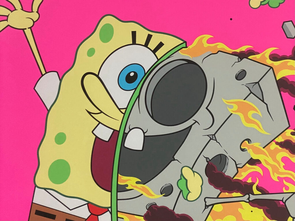 Deconstructed Spongebob de Matt Gondek, 2019 (vue 3)