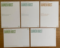 Set of 5 postcards de Damien Hirst, 2024 (vue 2)