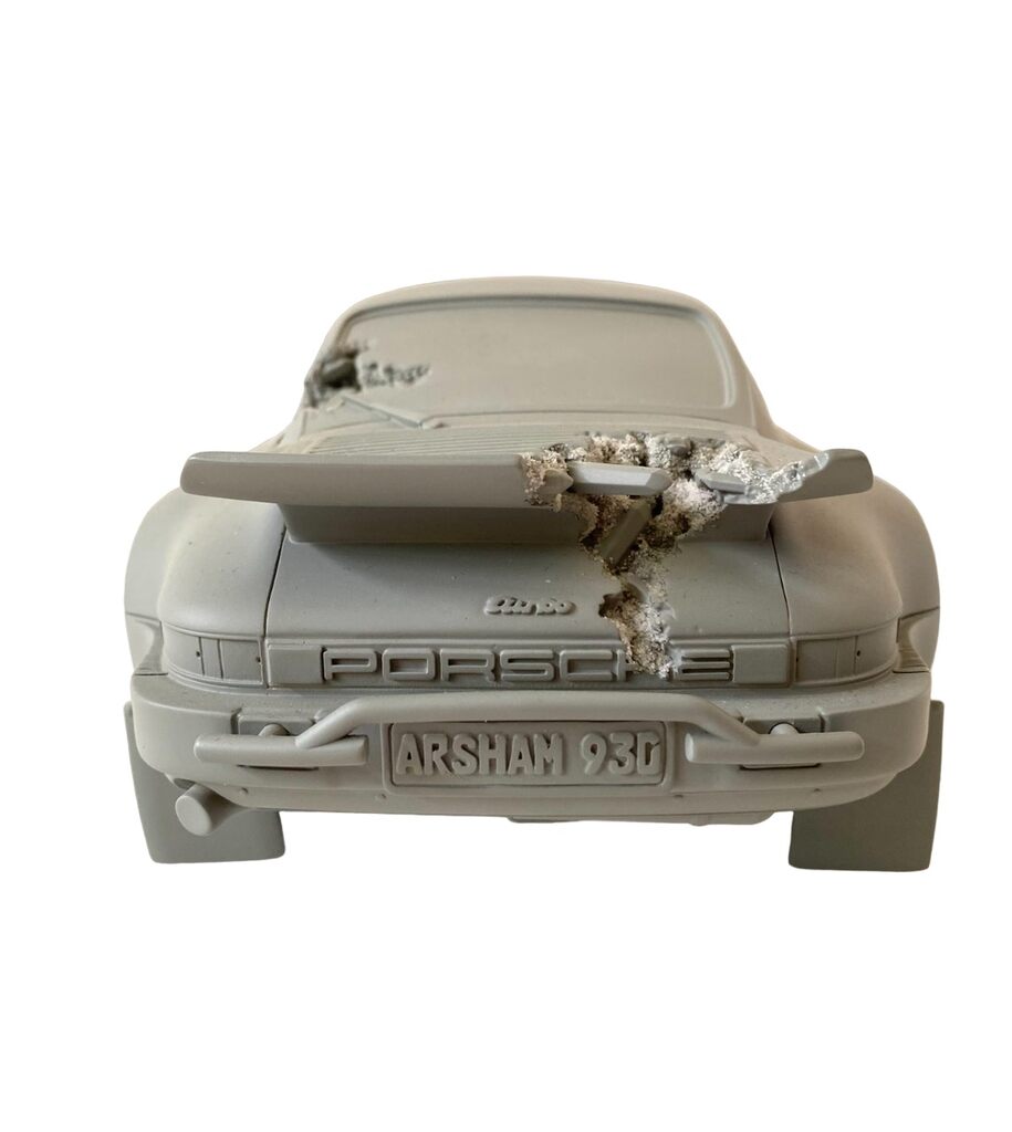 Eroded Safari de Daniel Arsham, 2022 (vue 3)
