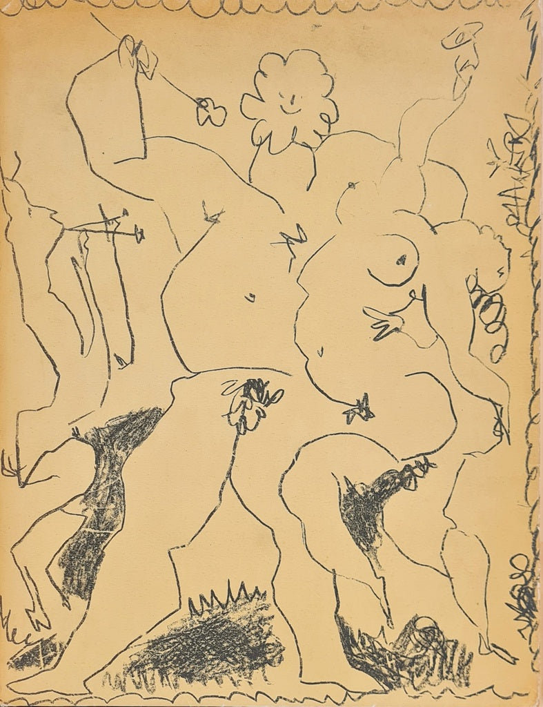Bacchanale by Pablo Picasso, 1956