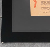 Hommage à Vladimir Maïakovski de Pierre Alechinsky, 1958 (vue 4)