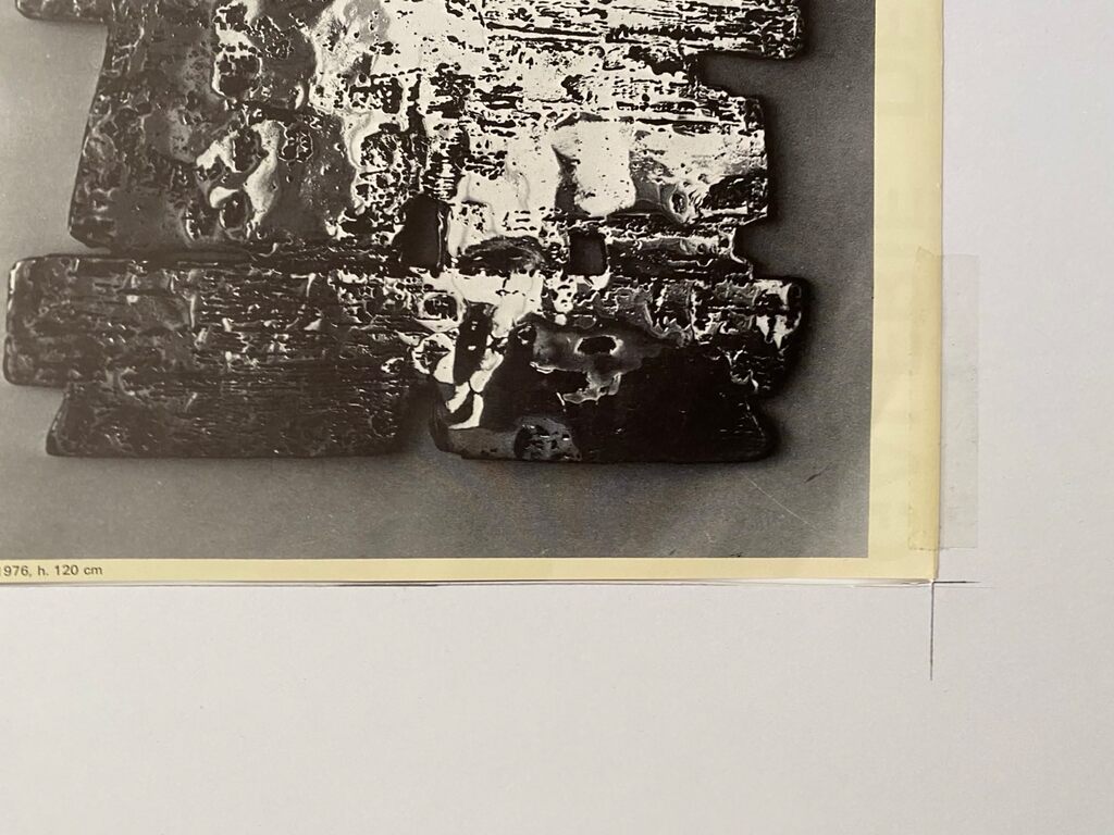 Bronzes et peintures sur papier : FIAC 77 by Pierre Soulages, 1977 (view 3)