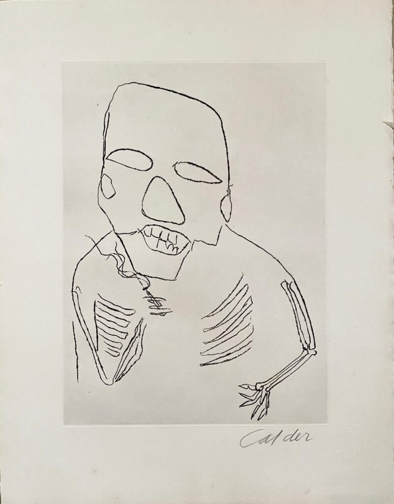 Santa Claus I d'Alexander Calder, 1974