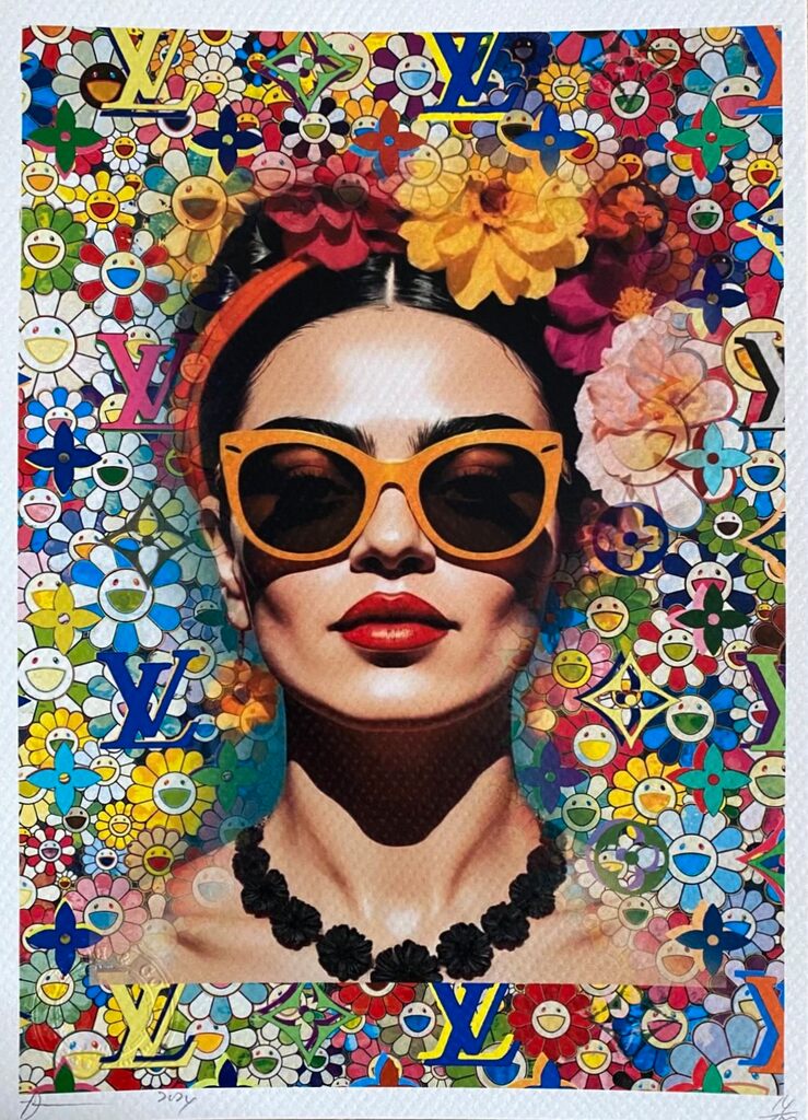 Frida Flowers by Death NYC, 2024