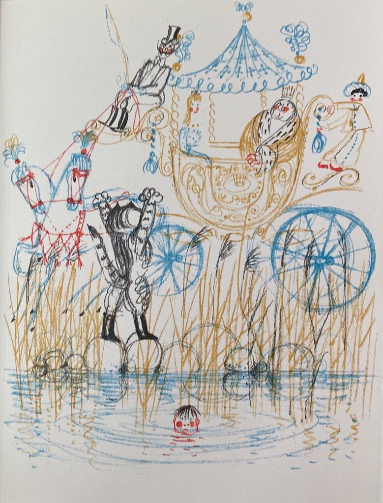 Au secours, au secours, voilà Monsieur le marquis de Carabas qui se noie de Hans Fischer ("Fis"), 1960