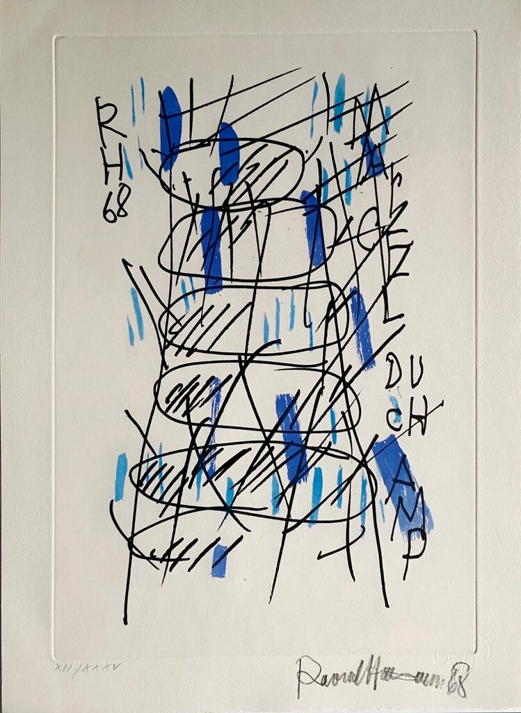 Marcel Duchamp de Raoul Hausmann, 1968