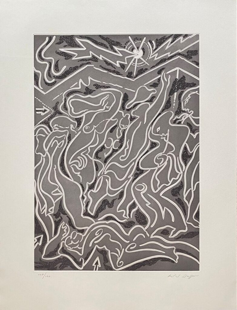 Châtiment des servantes d'André Masson, 1978