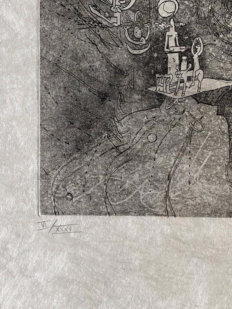 Le Verbo Hommérica by Roberto Matta, 1987 (view 3)