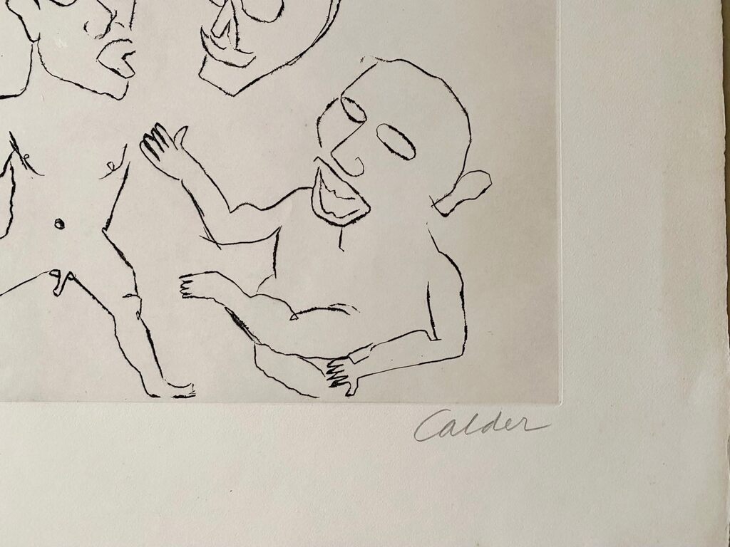 Santa Claus IV d'Alexander Calder, 1974 (vue 2)