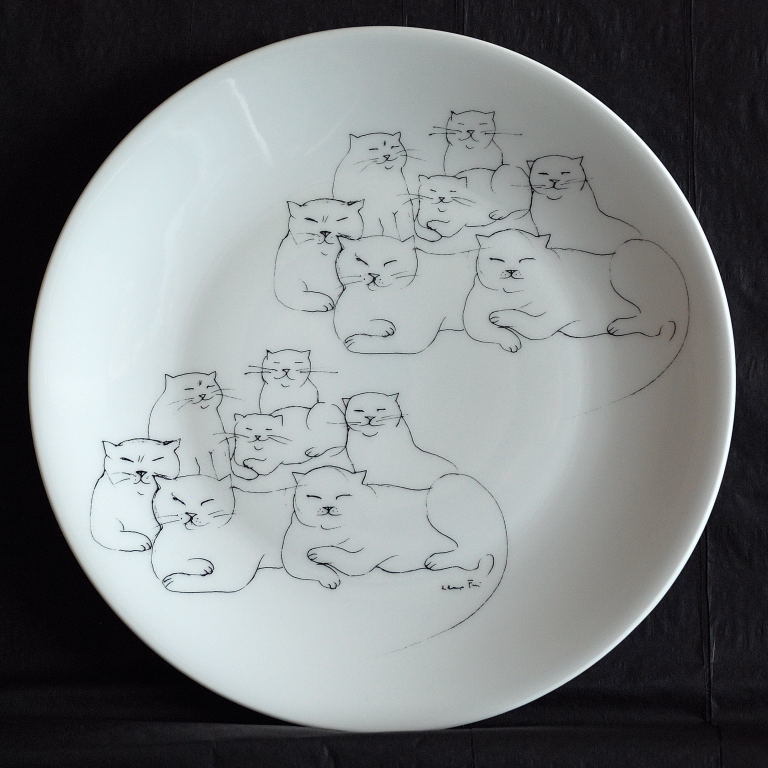 Chats (Cats) by Leonor Fini, c. 1980
