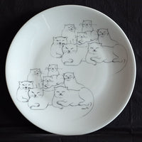 Chats (Cats) by Leonor Fini, c. 1980