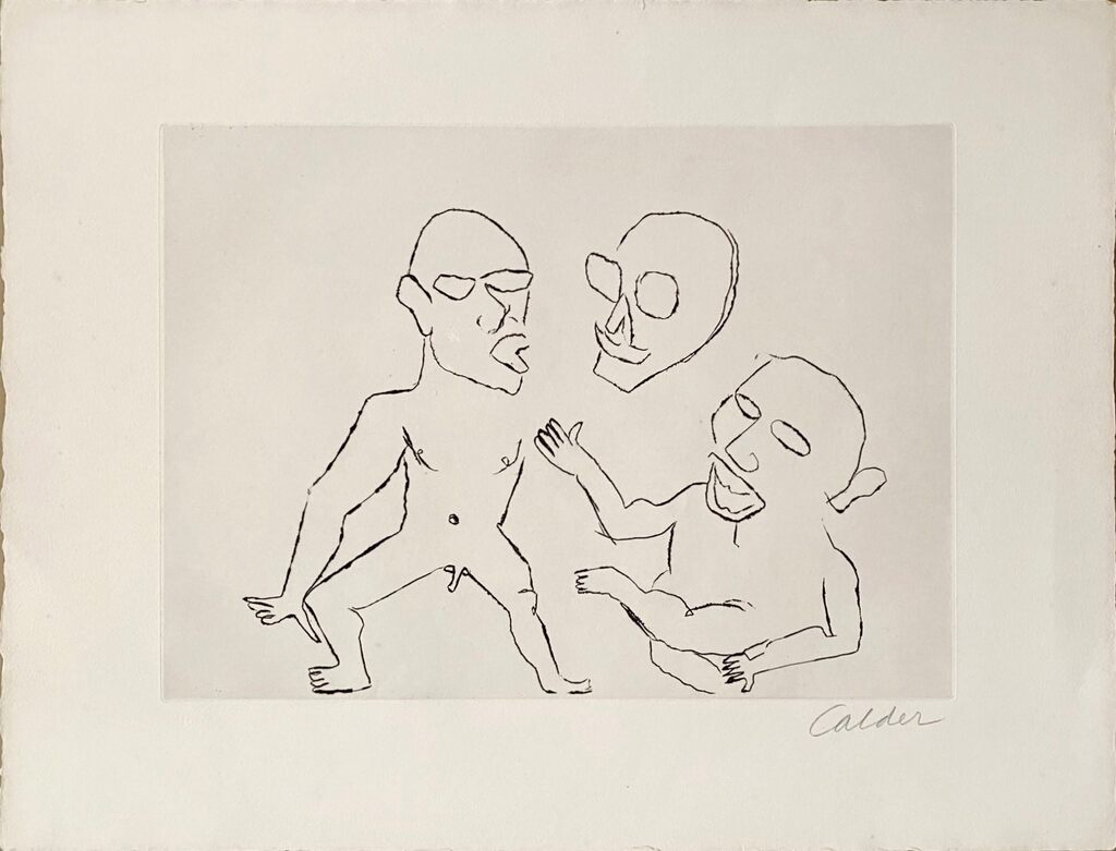 Santa Claus IV d'Alexander Calder, 1974