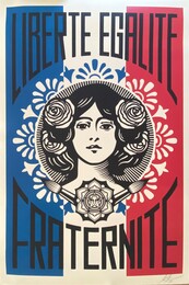 Liberté Egalité Fraternité by Shepard Fairey, 2026