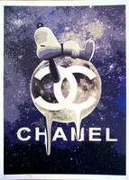 Snoopy on Chanel Moon by Death NYC, 2024